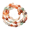 Natural Agate Beads Strands G-Z108-A01-5