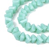 Opaque Glass Beads Strands GLAA-N019-3mm-15-4