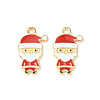 Christmas Alloy Enamel Pendants ENAM-D047-10LG-04-2