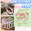 100Pcs Opaque Acrylic Beads OACR-PA0001-31A-7