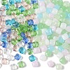 250Pcs 5 Colors Transparent Glass Beads GLAA-YW0005-70-2