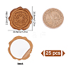 Adhesive Wax Seal Stickers DIY-WH0201-10B-2