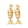 Rack Plating Brass Micro Pave Cubic Zirconia Pendants KK-M309-38B-G-1