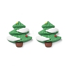 Christmas Theme Opaque Resin Cabochons RESI-F042-01A-2