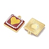 Printed Brass Pendants KK-CBAF9BC-10G-07-2