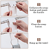 6Pcs PU Leather Towel Hook AJEW-CL0003-35B-6