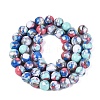 Assembled Synthetic Turquoise and Trochus Shell Beads Strands G-N369-02C-02-2