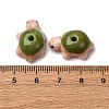 Handmade Bright Glazed Porcelain Beads PORC-CJC0009-03B-3