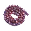 Natural Gemstone Ruby Round Beads Strands G-O017-7mm-06-01-5