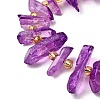 Natural Quartz Crystal Beads Strands G-F800-E-4