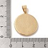 Real 18K Gold Plated Zodiac Theme Brass Pendants KK-M273-04K-G-3