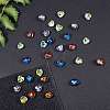 80Pcs Romantic Valentines Ideas Glass Charms and Bead Sets GLAA-SZ0001-69-3