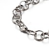 304 Stainless Steel Rolo Chains Jewelry Sets SJEW-O030-02P-6