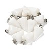 Natural White Jade Pendants G-B127-13P-05-1