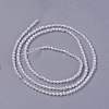 Cubic Zirconia Beads Strands G-F596-48I-3mm-2