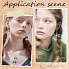 14Pcs 7 Styles Tibetan Style Alloy Pendant Cabochon Settings FIND-SC0006-83-6