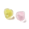 Frosted Transparent Acrylic Beads OACR-A032-22-2