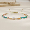 Bohemian Handmade Beaded Crystal Bracelets AY4302-1-2