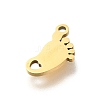 201 Stainless Steel Charms STAS-R132-12G-2