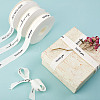 Single Face Satin Ribbon OCOR-WH0104-07A-3