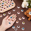 48Pcs 6 Colors Plastic Craft Eye DIY-GF0013-64-3