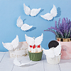 Gorgecraft Plastic Angel Wings Ornament BAKE-GF0001-02-6