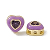 Rack Plating Brass Cubic Zirconia Beads KK-C007-16G-05-1