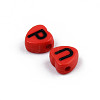 Opaque Acrylic Enamel Beads MACR-S273-37H-3