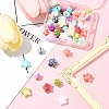 60Pcs 2 Styles Opaque Imitation Gemstone Acrylic Beads OACR-FS0001-85-8