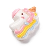 Unicorn Theme Cartoon Resin Decoden Cabochons CRES-Z011-02A-2