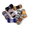 Handmade Millefiori Glass Bone Shape Beads LA-N002-38B-1