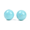Electroplate Opaque Glass Beads GLAA-A044-01A-2
