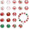 20Pcs 10 Styles Christmas Theme Handmade Lampwork Beads LAMP-PH0001-39-1