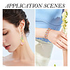 400Pcs 10 Colors Transparent Glass Beads Strands GLAA-TA0002-88-8