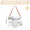 Rectangle Wood Reserved Hanging Sign Decorations DJEW-WH20005-02A-2
