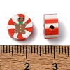 Christmas Theme Handmade Polymer Clay Beads CLAY-M005-06-3