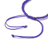 2Pcs Nylon Braided Bracelet Makings BJEW-JB07525-04-6