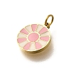 304 Stainless Steel Enamel Charms STAS-R153-16G-2