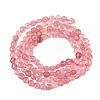 Natural Strawberry Quartz Beads Strands GG-NH0007-B02-01-5