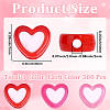 900Pcs 3 Colors Transparent Acrylic Beads TACR-PA0001-20-2