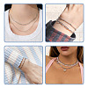 304 Stainless Steel Paperclip Chains Bracelet Necklace DIY Making Kit DIY-TA0009-67-8