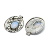Opalite Oval Pendants G-Q165-03AS-06-2