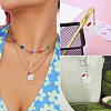 Opaque Resin Pendants X1-RESI-S356-068-8