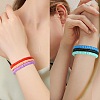30Pcs 15 Colors Polymer Clay Heishi Surfer Stretch Bracelets Set BJEW-SW00134-7