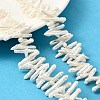 Natural Baroque Keshi Pearl Beads Strands PEAR-B004-03A-01A-1