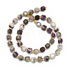 Natural Plum Blossom Tourmaline Beads Strand G-I376-D79-01-2