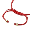 Adjustable Lanmpword Evil Eye Braided Bead Bracelet BJEW-JB11062-01-4