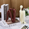 2Pcs 2 Styles Porcelain Abstract Human Display Decoration DJEW-DC0001-20-5