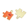 Alloy Enamel Pendants FIND-I067-01G-05-2