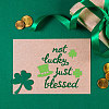 Saint Patrick's Day Carbon Steel Cutting Dies Stencils DIY-WH0309-1611-3